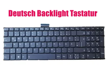 Немецкая клавиатура с подсветкой для Lenovo Ideapad 1-15IAU7 (82QD, 82VY)/1-15IGL7 (82V7, 82VX)