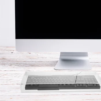 Прозрачная Подставка Для крышки клавиатуры: Водонепроницаемый Протектор клавиатуры, Универсальная Крышка, Прозрачная Крышка Клавиатуры 1
